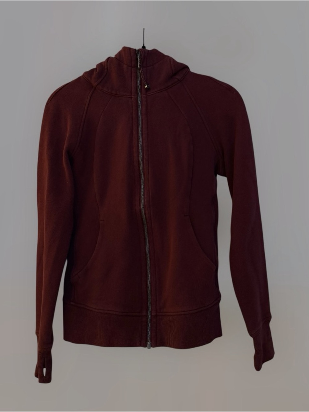 Lululemon full zip hooded scuba